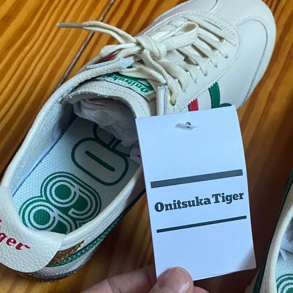 Brand New Onitsuka Tiger Mexico 66 red, green, beige - Picture 2 of 8